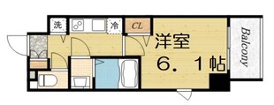 プレサンス上町台クレストの物件間取画像